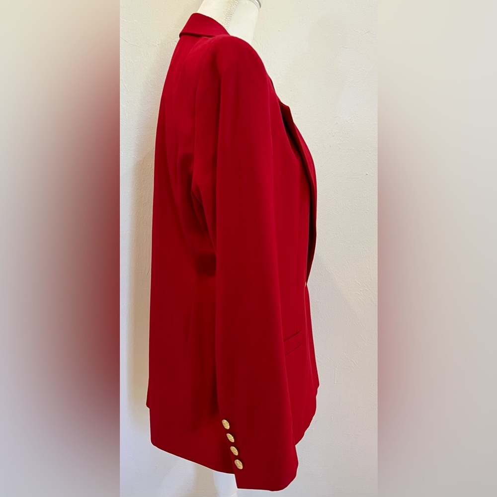 Austin reed 100% wool red blazer - Picture 5 of 7